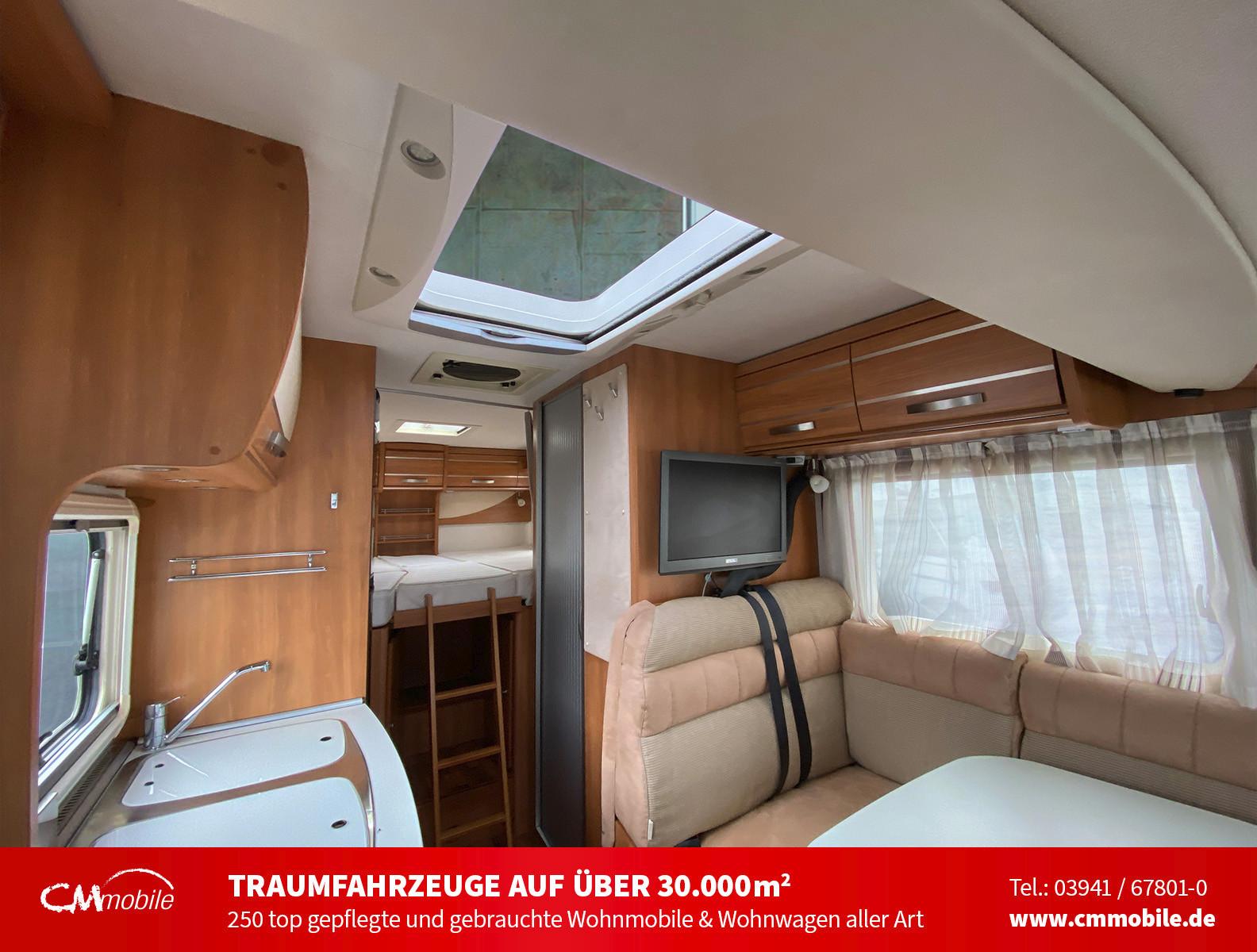 HYMER / ERIBA / HYMERCAR Exsis I 578 - Hub & Einzelbetten - Garage