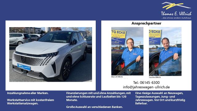 Peugeot 3008 GT MildHybrid 107KW e-DSG6