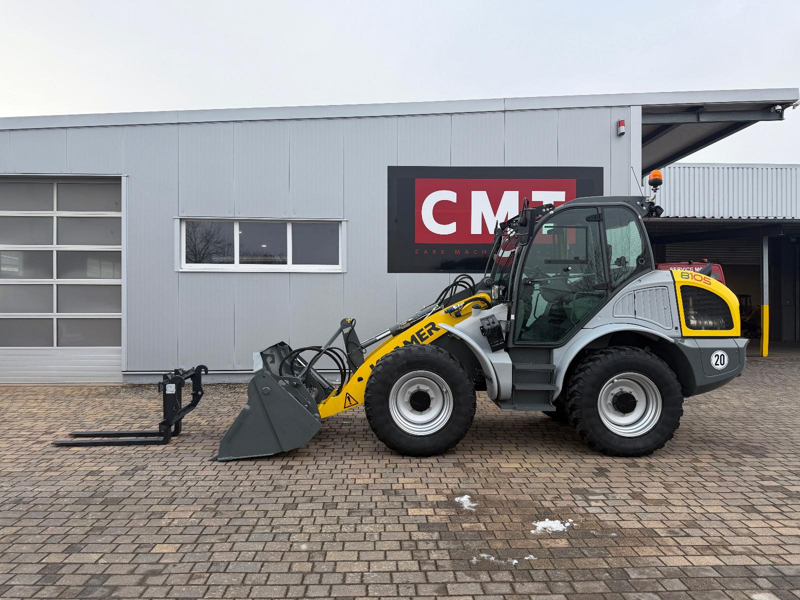 Kramer 8105 Allrad *2021*617BH*Klima*Hydr.Schaufel*ZSA*