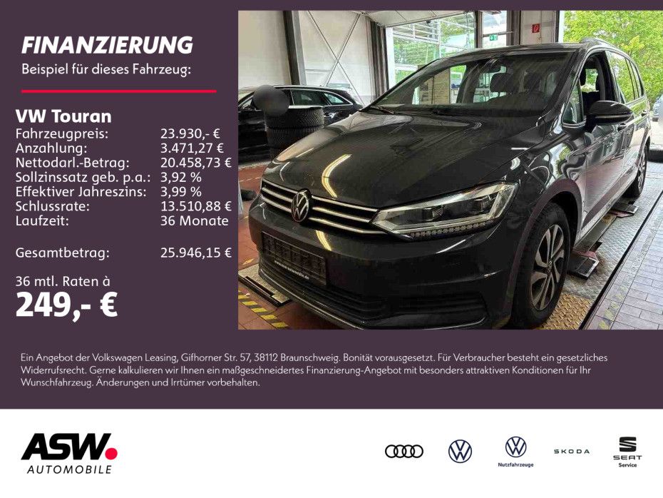 Volkswagen Touran ACTIVE 2.0TDI DSG LED Navi PDC ACC SHZ