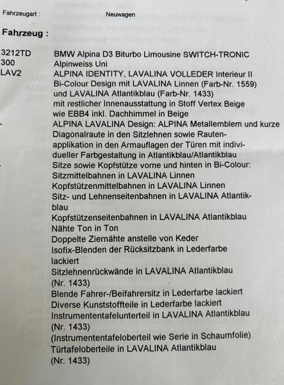 ALPINA D3