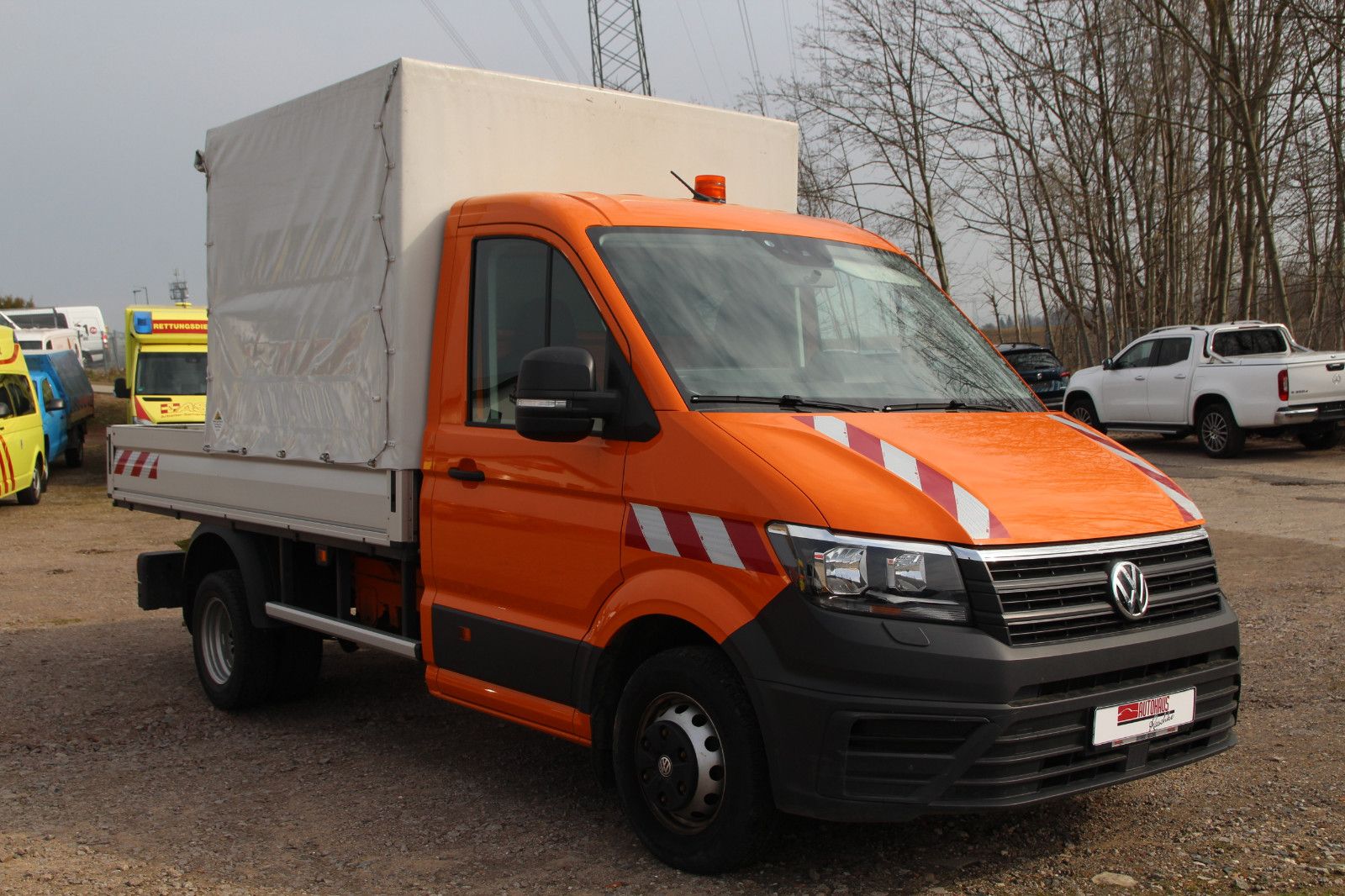 Volkswagen Crafter Pritsche 50 mittellang RWD/68tkm/1.Hand imagem 3
