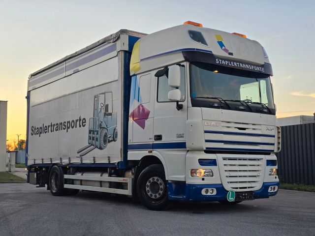 DAF XF 105.460 EEV Baumaschinentrans*9to LBW*TV*TOP*