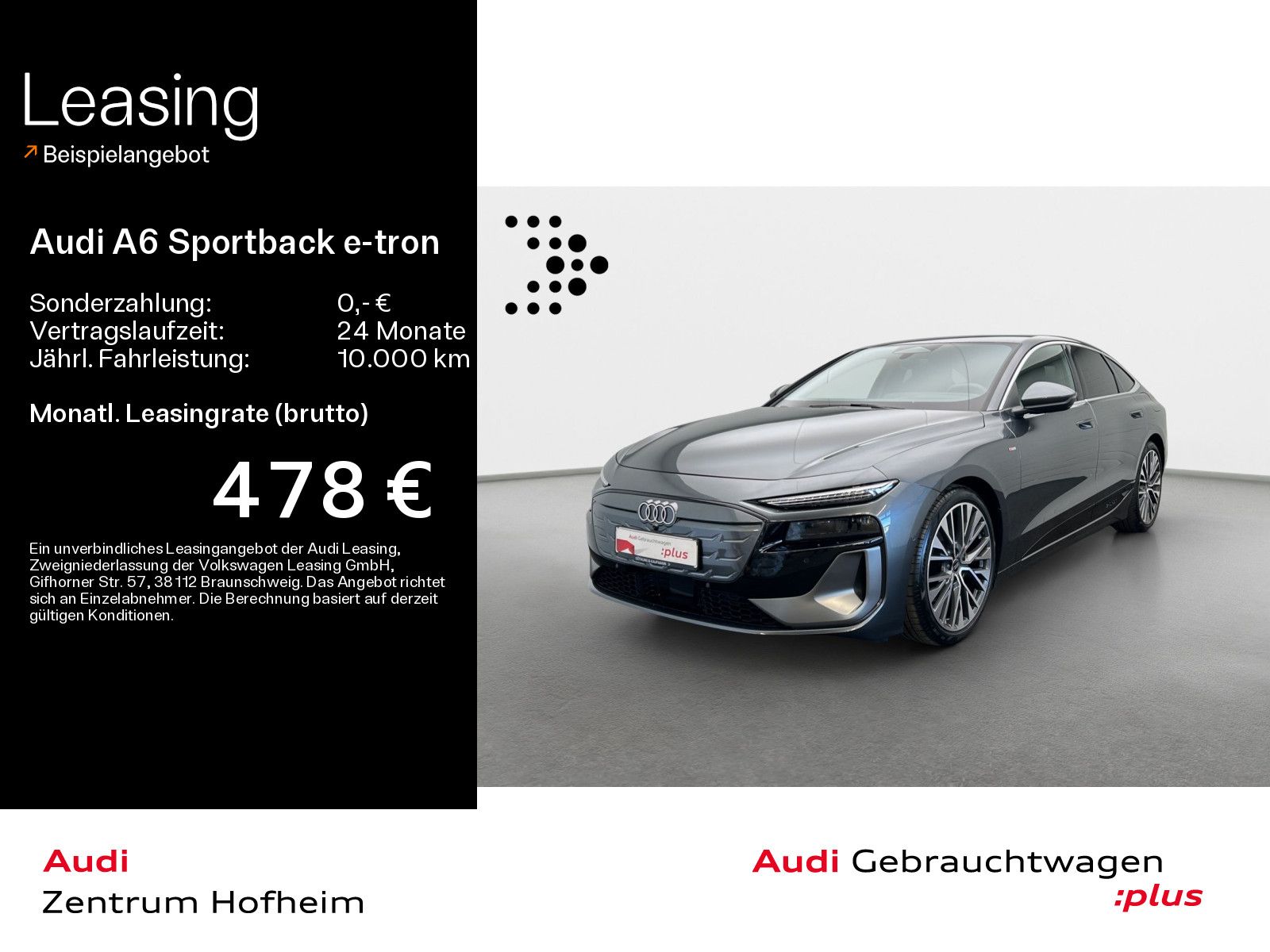 Audi A6 Sportback e-tron S line*Air*B&O*AR-HUD*LED+*V