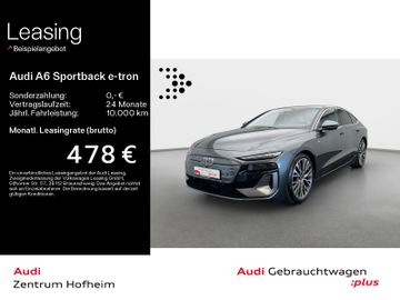 Audi Leasingangebot: Audi A6 Sportback e-tron S line*Air*B&O*AR-HUD*LED+*V