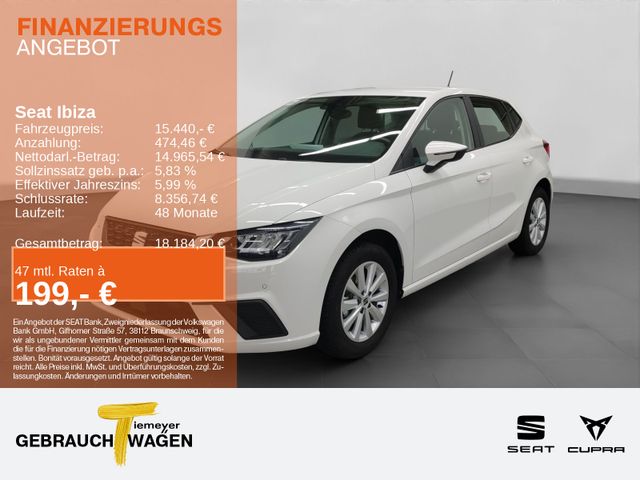 SEAT Ibiza 1.0 MPI STYLE LED SHZ PDC LM GJR
