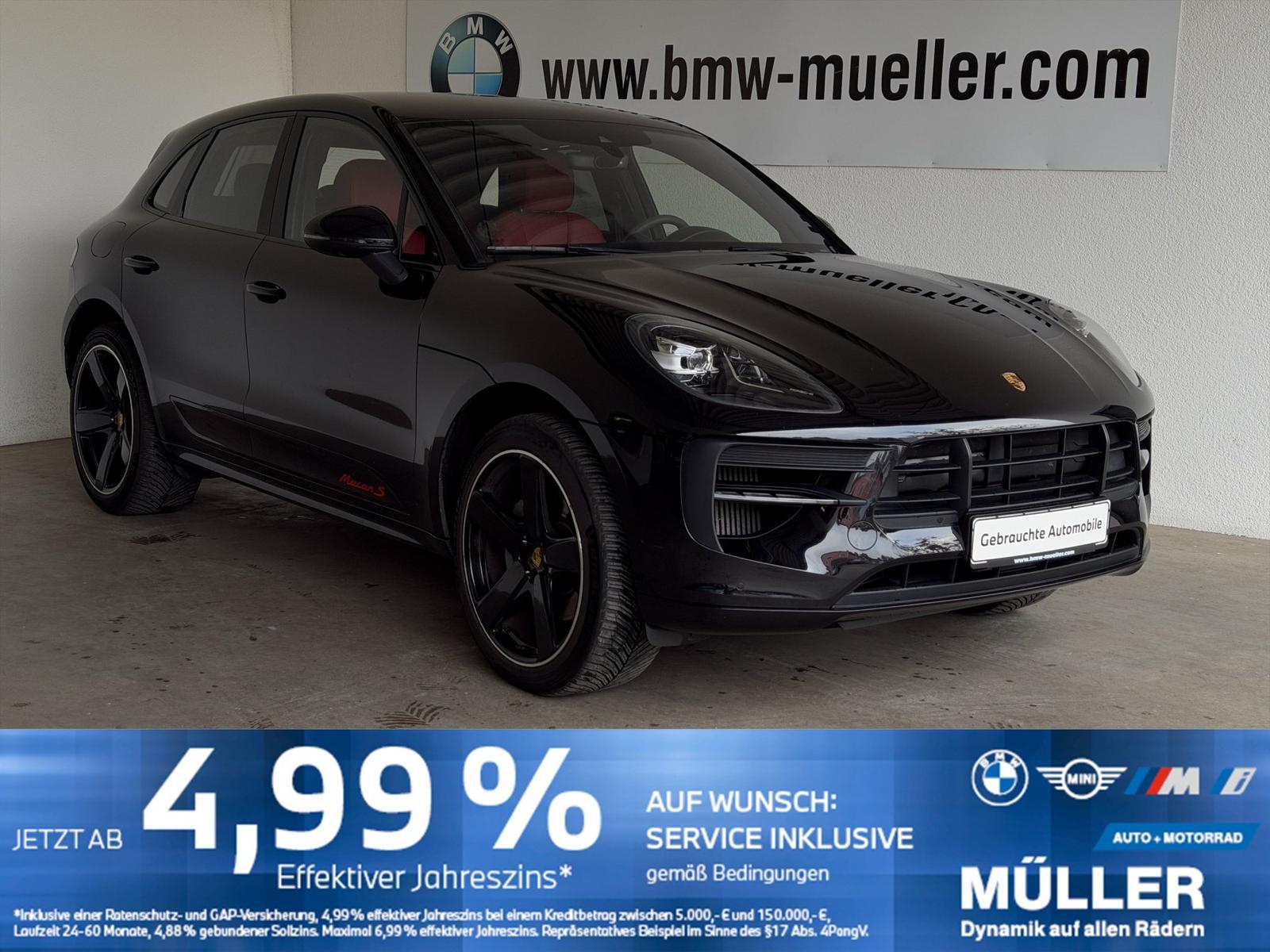 Porsche Macan S SHZ/BOSE/PASM/ROLLO/LUFT/PDLS+CAM