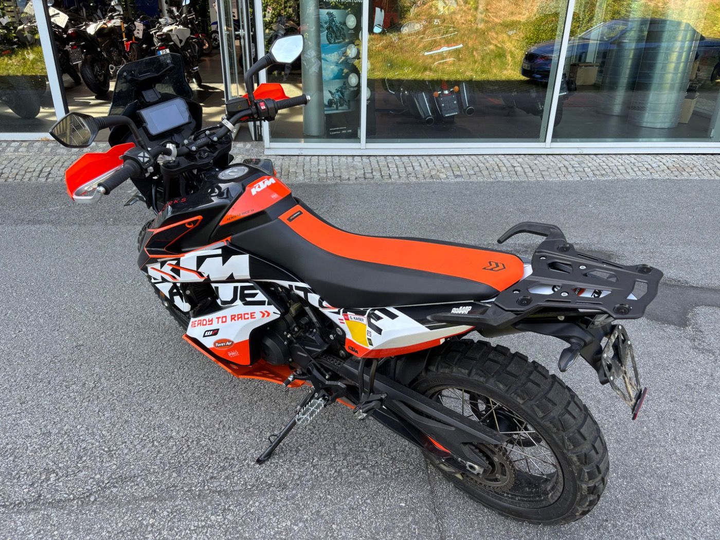 Fahrzeugabbildung KTM 790 Adventure Quickshifter, viel Zubehör