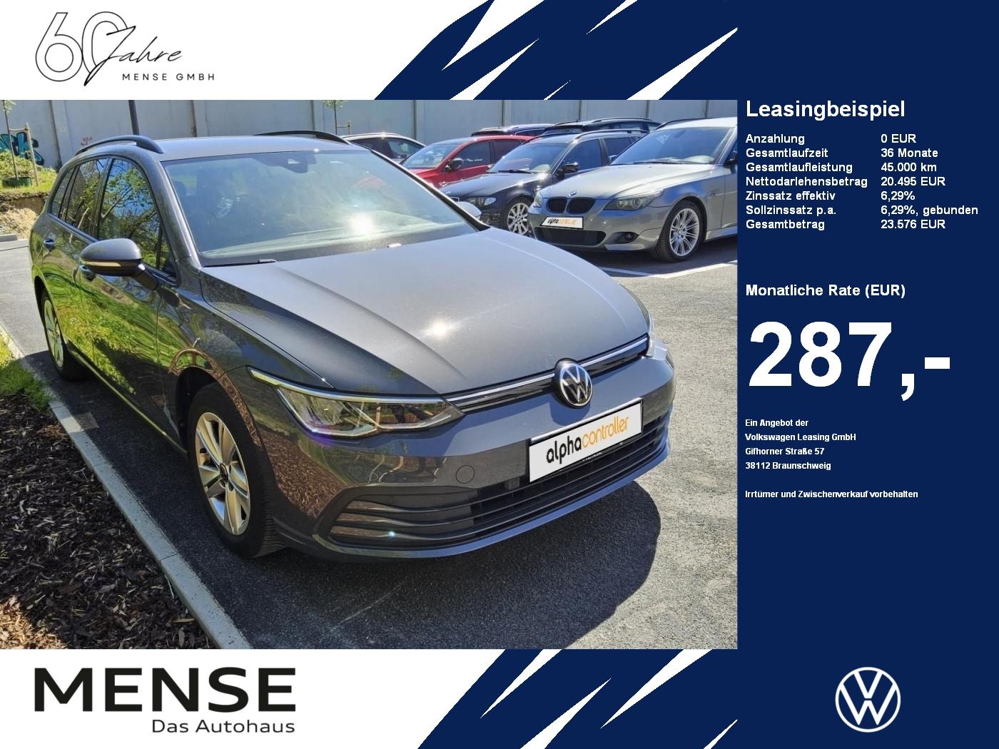 Volkswagen Golf VIII Variant 1.5 TSI Life Navi Standhzg Tra