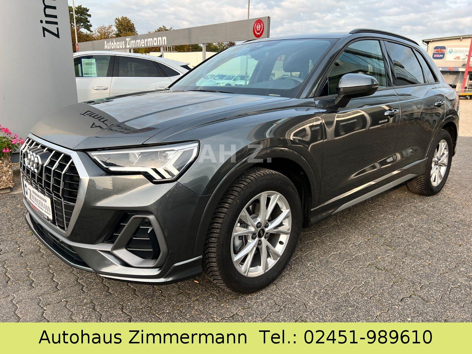 Audi Q3 S Line 2x S-LINE*KAM*LED*MMI*KeyLess*AHK *18"