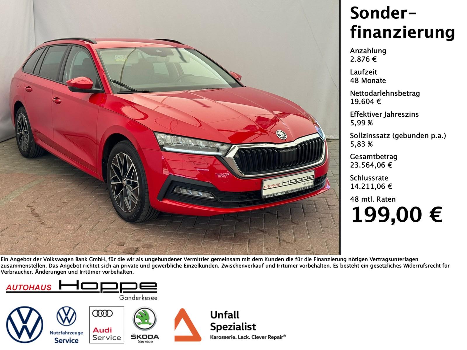 Skoda Octavia Ambition 2.0TDI DSG+AHK+KAMERA+ACC+NAVI+