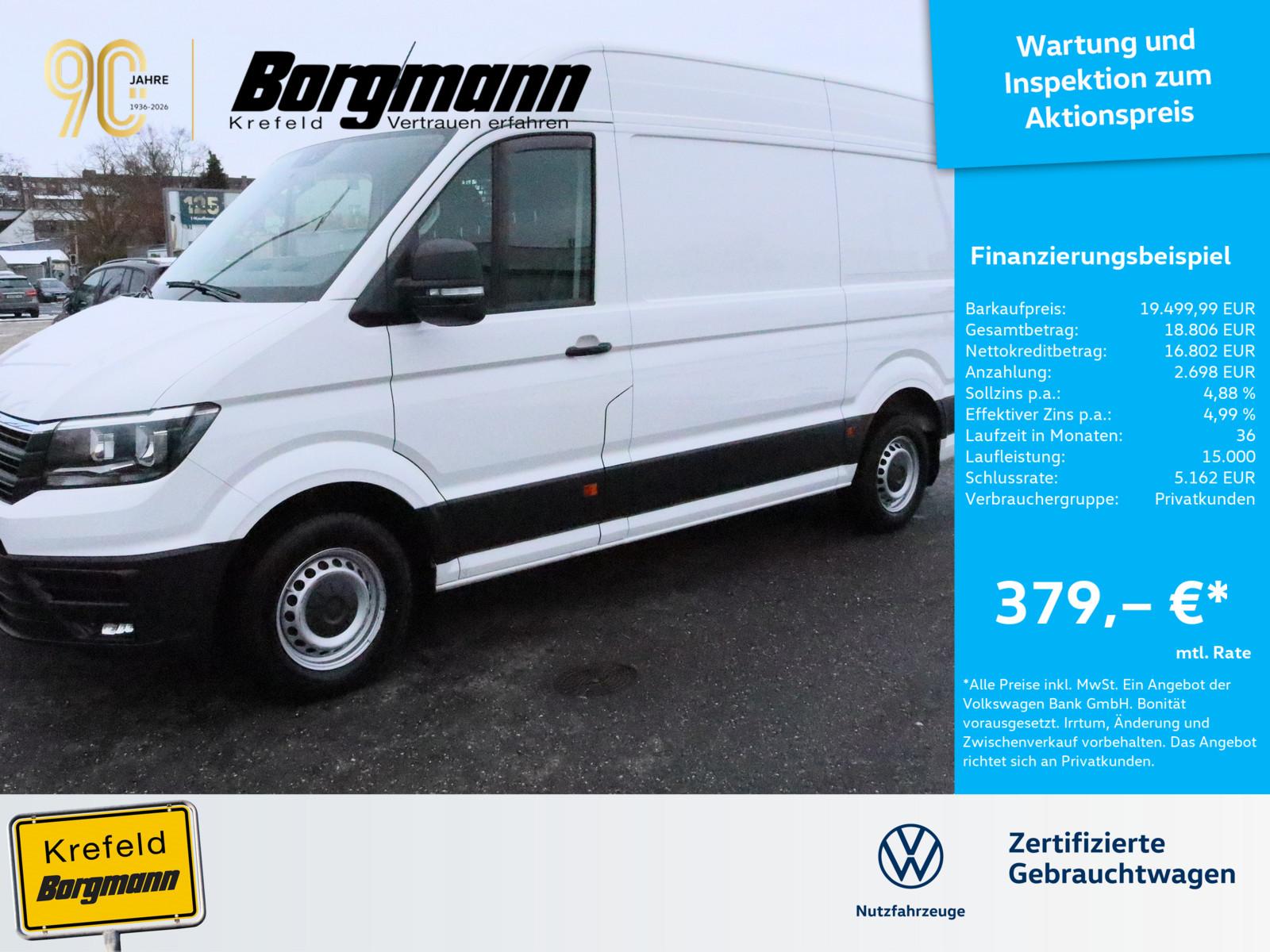 Volkswagen Crafter 35 2.0 TDI L2H2 AHK STANDHZ KAMERA SHZ