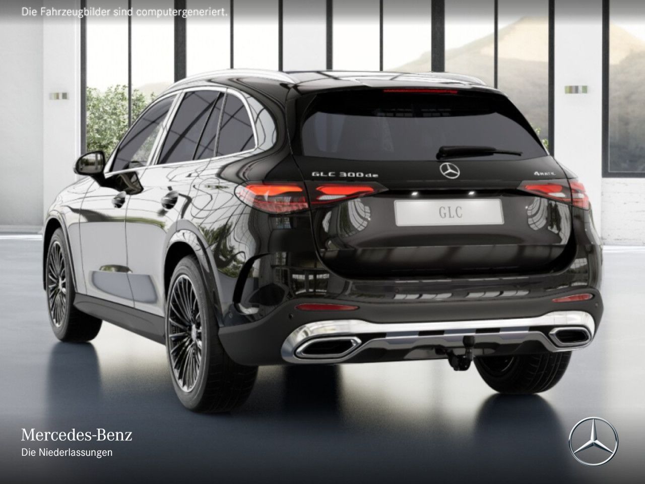 Mercedes-Benz GLC 300 de 4M AMG+PANO+360+AHK+LED+TOTW+KEYLESS foto 21
