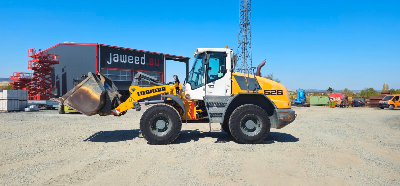 Fahrzeugabbildung Liebherr L 526 Radlader Kabelbrand