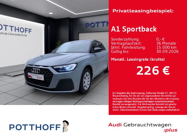 Audi A1 Sportback 25 TFSI PDC SITZHZG KLIMA LED LM17