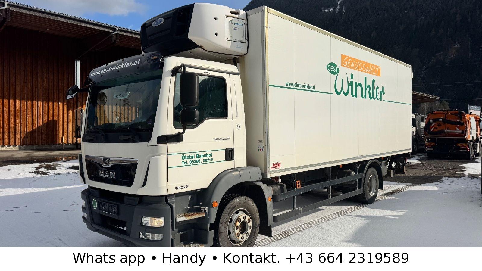MAN TGM 15.290 4x2 Kühlkoffer mit Lbw Bj 2013
