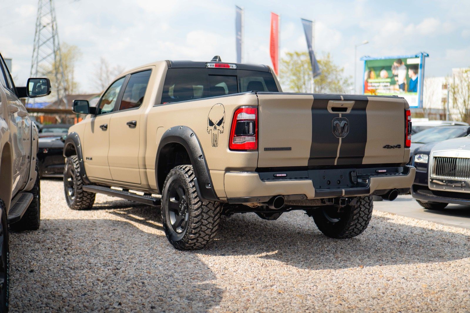 Fahrzeugabbildung Dodge RAM 5.7 V8 HEMI 4x4 PUNISHER LONGBED AxleLock