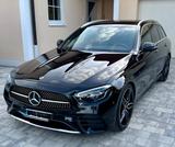 Mercedes-Benz E220d T, AMG, Burmester, Garantie, LED, 360° 