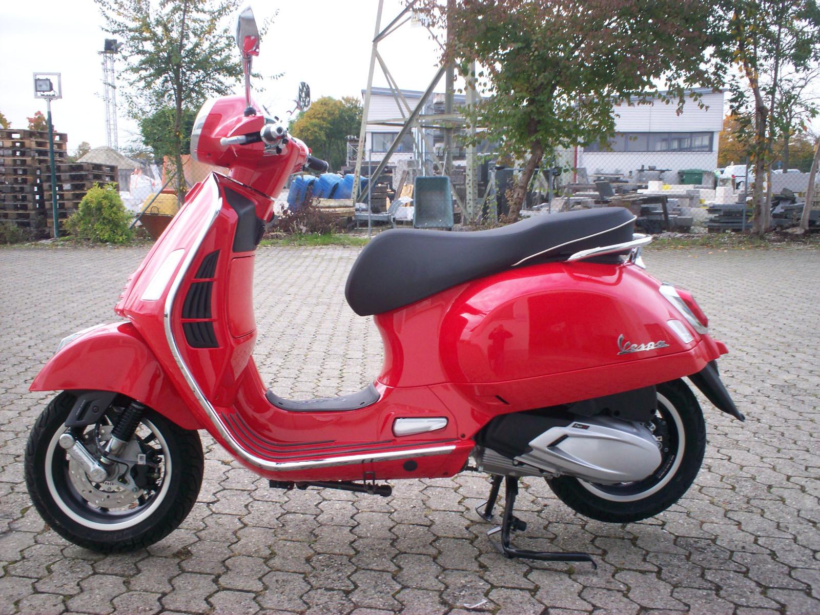 Vespa Frühlingsaktion Vespa GTS 125 Super Lieferung