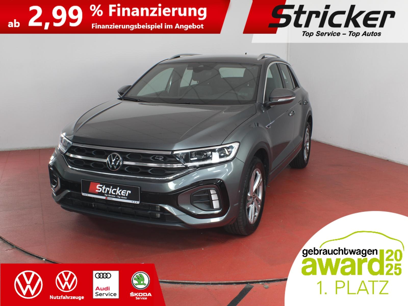 Volkswagen T-Roc R-Line 1.0TSI 138,-ohne Anzahlung ACC App-, миниатюра 3
