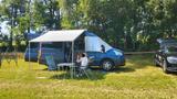 Ford Transit Campervan / Kastenwagen / Motorradt - Wohnwagen mit Motorradträger