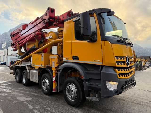 Mercedes-Benz Arocs 4145 8x4, E6, PUMI Putzmeister 28-4