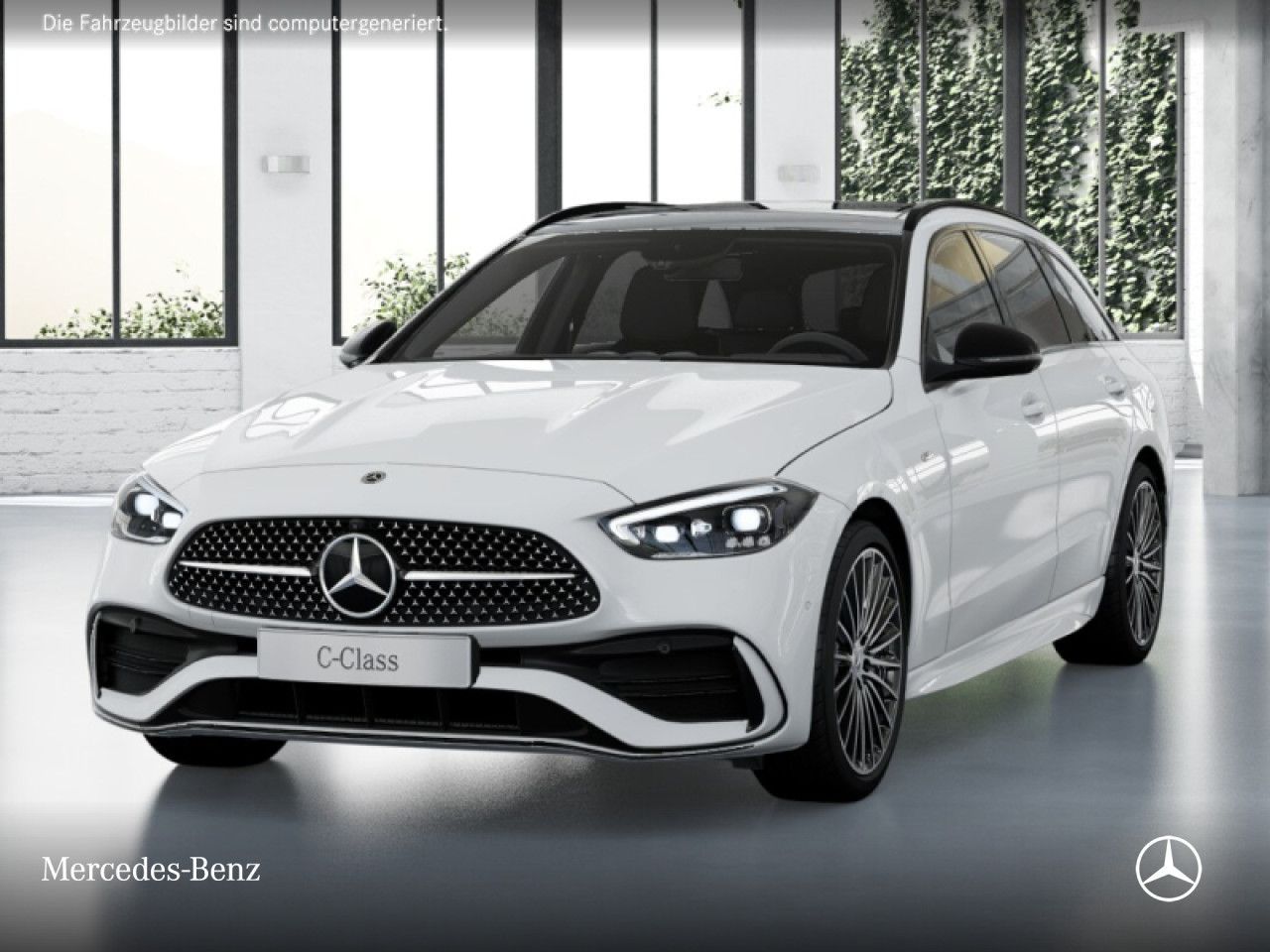 Mercedes-Benz C 300 e T AMG+NIGHT+PANO+360+AHK+19"+TOTW+9G imagem 2