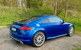 Audi TTS Coupe 2.0 TFSI S tronic quattro - - blaue Audi TTS