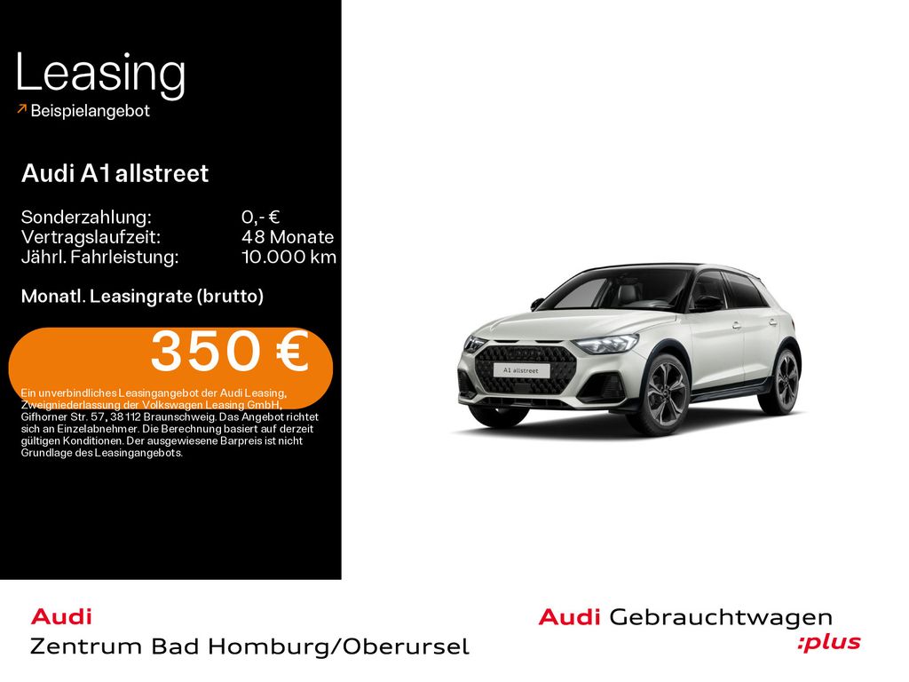 Audi A1 allstreet 35 TFSI S tronic S line* Kamera*Son