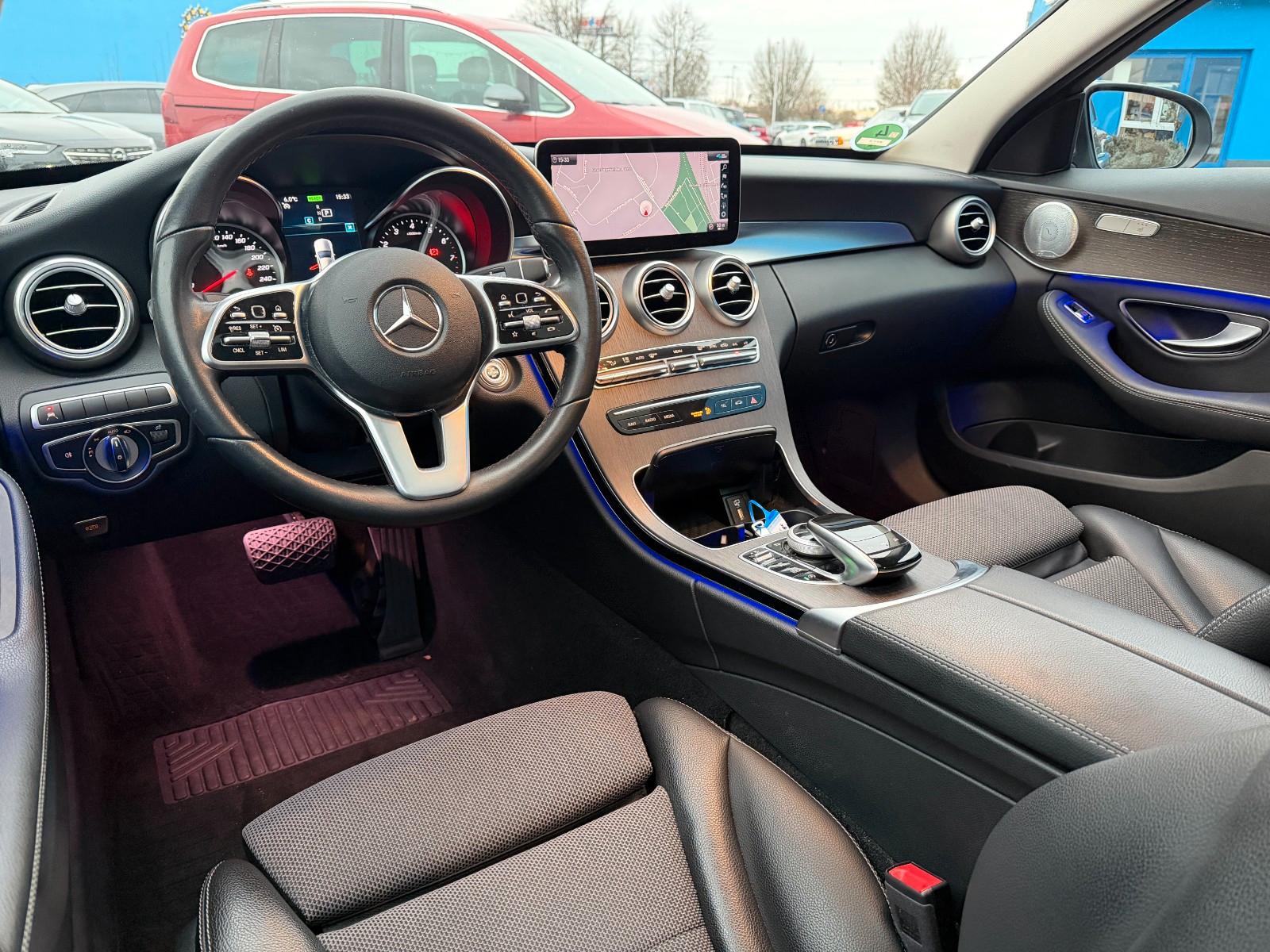 Mercedes-Benz C-Class Limousine 4Matic Burmester,PANO,Kamera uvm, миниатюра 8