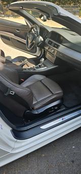 BMW E93 335i Cabrio LCI M-Paket 7-Gang DKG br Leder - weiße BMW 335