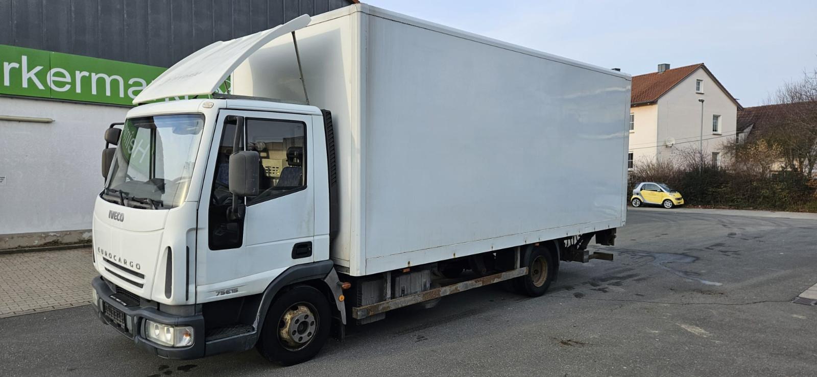 Iveco 75E15 Koffer mit LBW
