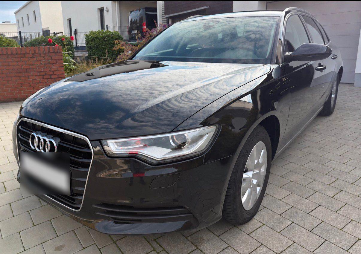 Audi A6 2013 — rear view