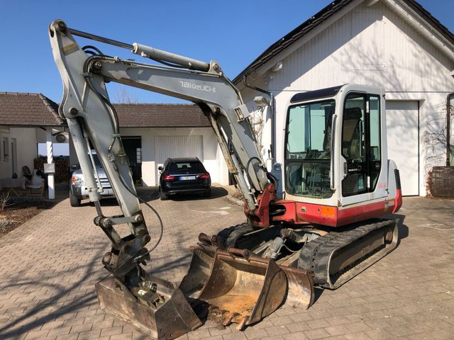 Takeuchi TB 145 6216h 4x Löffel 1x hydr. Grabenraumlöffel