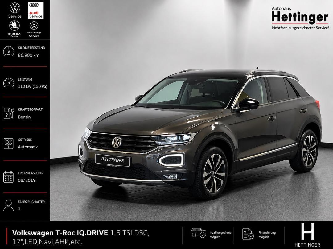 Volkswagen T-Roc IQ.DRIVE 1.5 TSI DSG, 17",LED,Navi,AHK...
