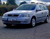 Opel Astra 1.6 Benziner mit Anhänger Kuppl... - Opel Astra aus 2002: Kombi