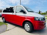 Volkswagen T5 Caravelle 2.0 extra lang,Euro5,Klima, 9Sitze - rote Volkswagen T5 Transporter