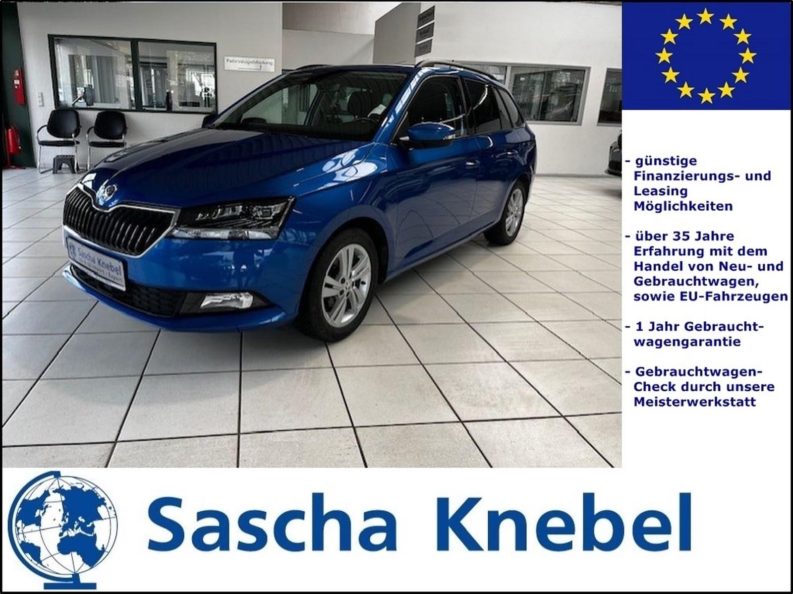 Skoda Fabia 1.0 Combi Style Scheckheft Rückfahrkamera