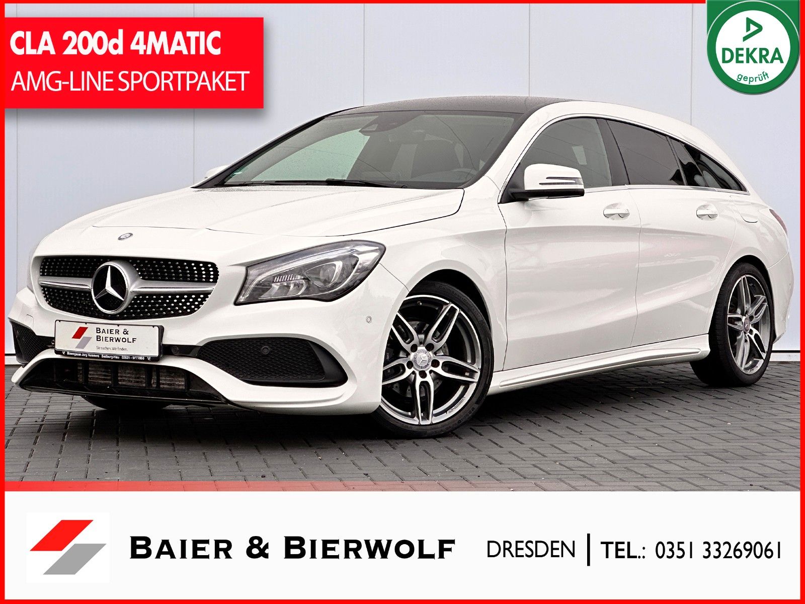 MERCEDES-BENZ CLA 200d Shooting Brake 4MATIC AMG-LINE LED RFK