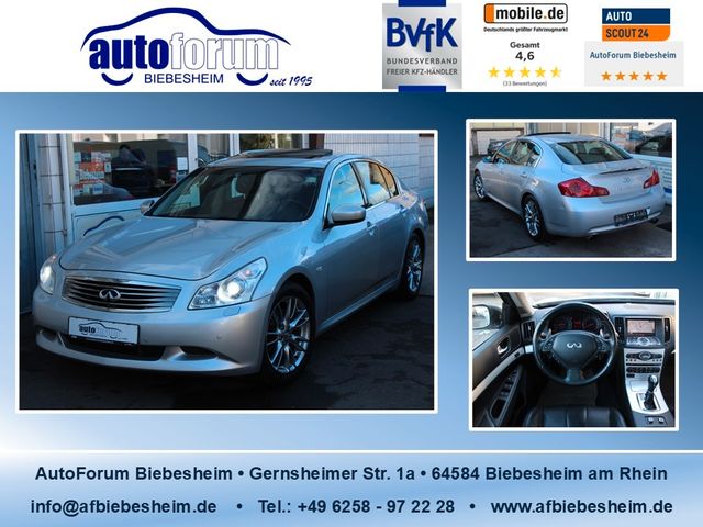 Infiniti G37 3.7 V6 GT Leder*Navi*R-Kamera*Memory*BiXenon