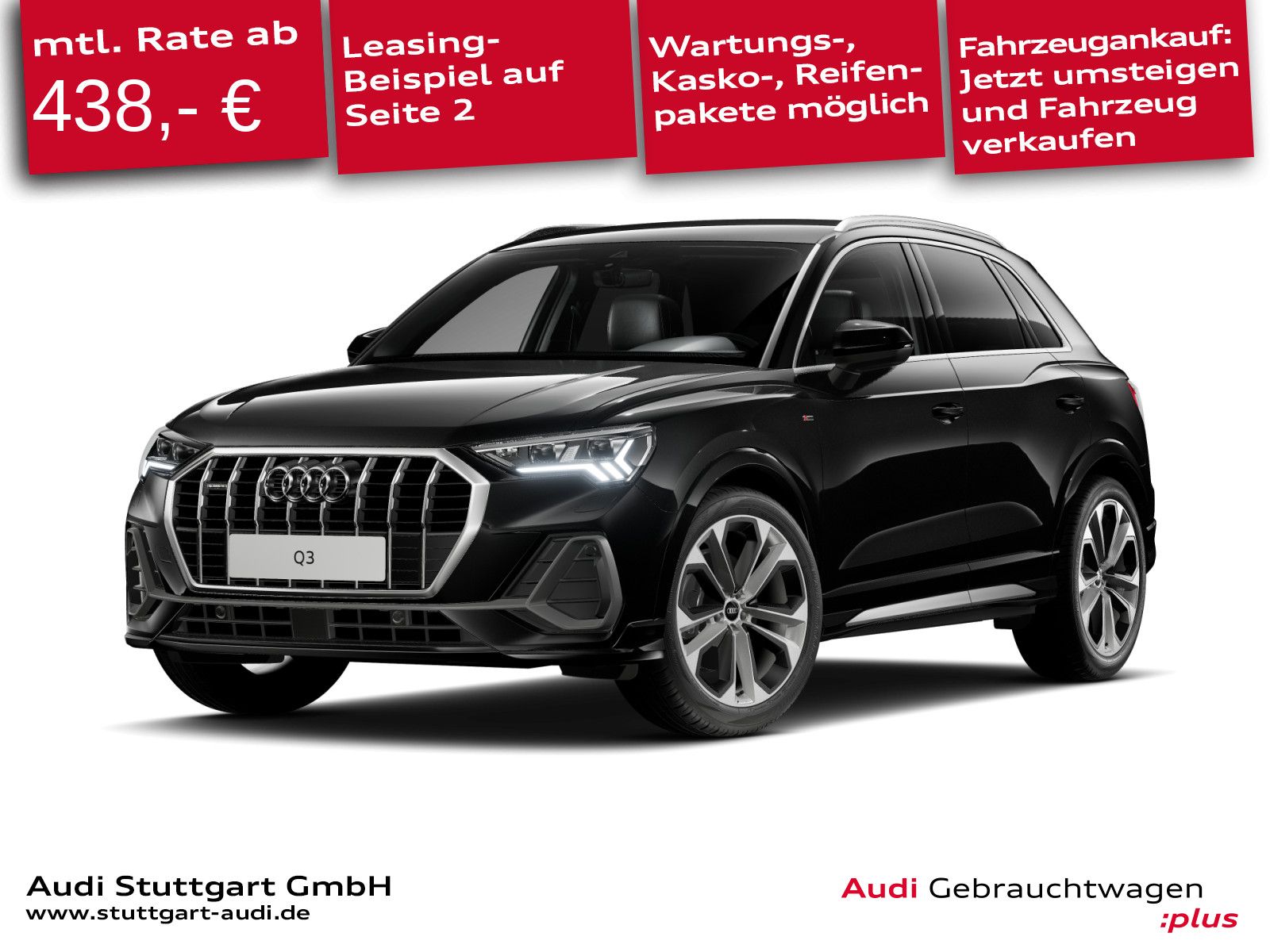 Audi Q3 SUV S line 40 TFSI quattro S tronic