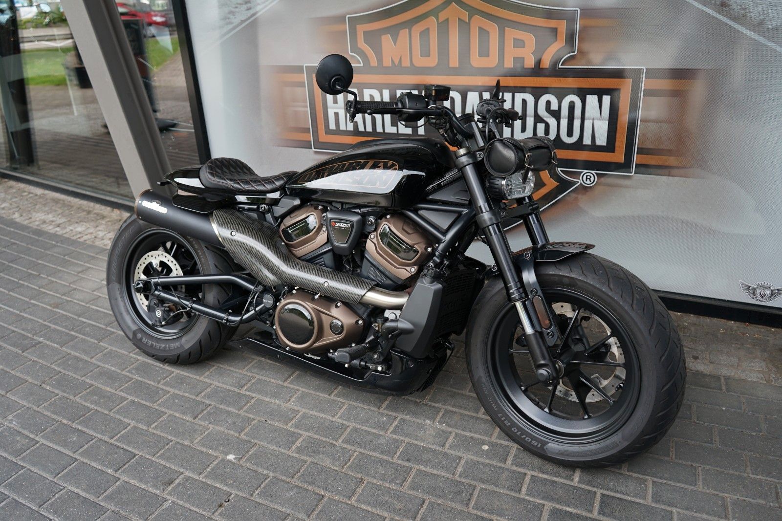 Fahrzeugabbildung Harley-Davidson Sportster S mit Jekill & Hyde und KZH, Blinker
