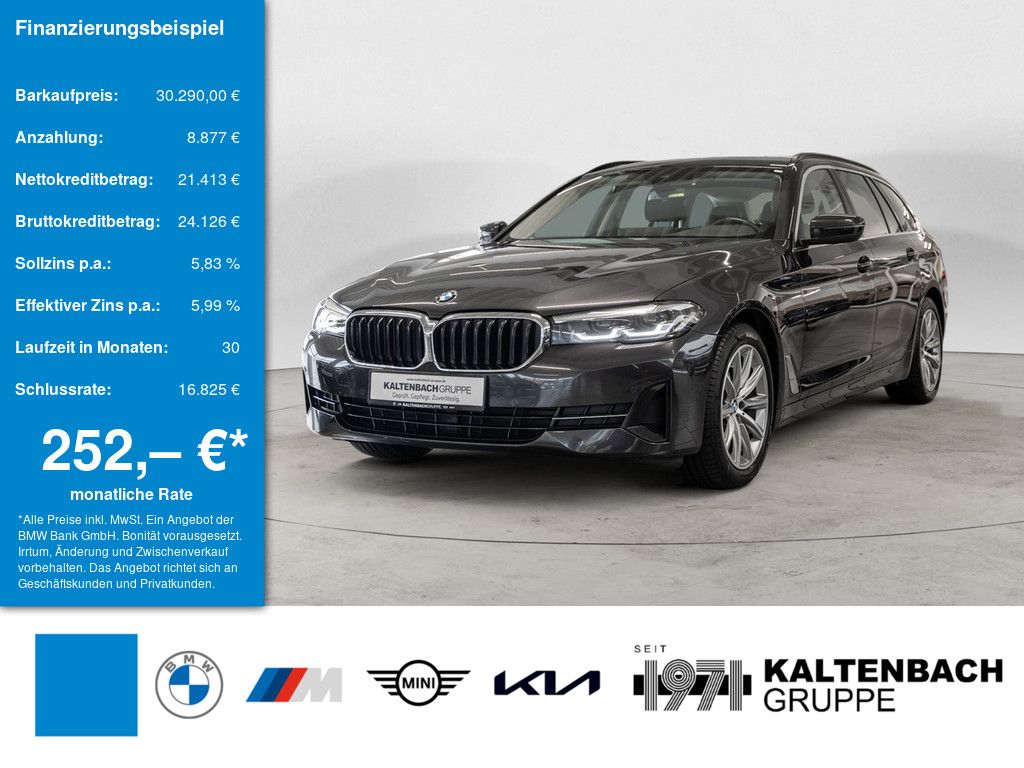BMW 520d Touring PANO AHK LED STANDHZ NAVI KAMERA