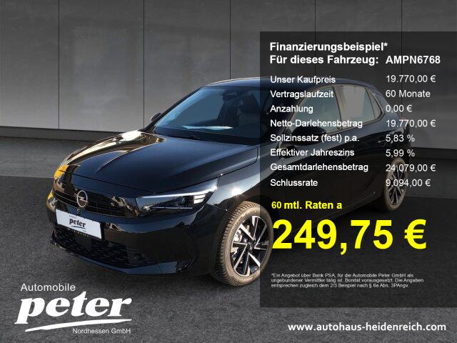 Opel Corsa F 1.2 Hybrid Edition +Allwetter+LHZ+EPH+