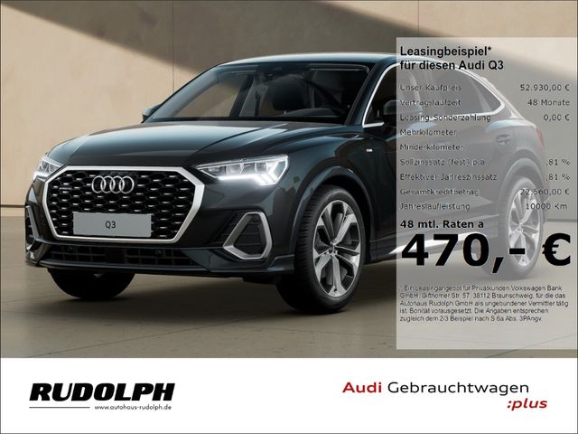 Audi Q3 Sportback S line 40 TFSI qu. S-tronic StandHZ