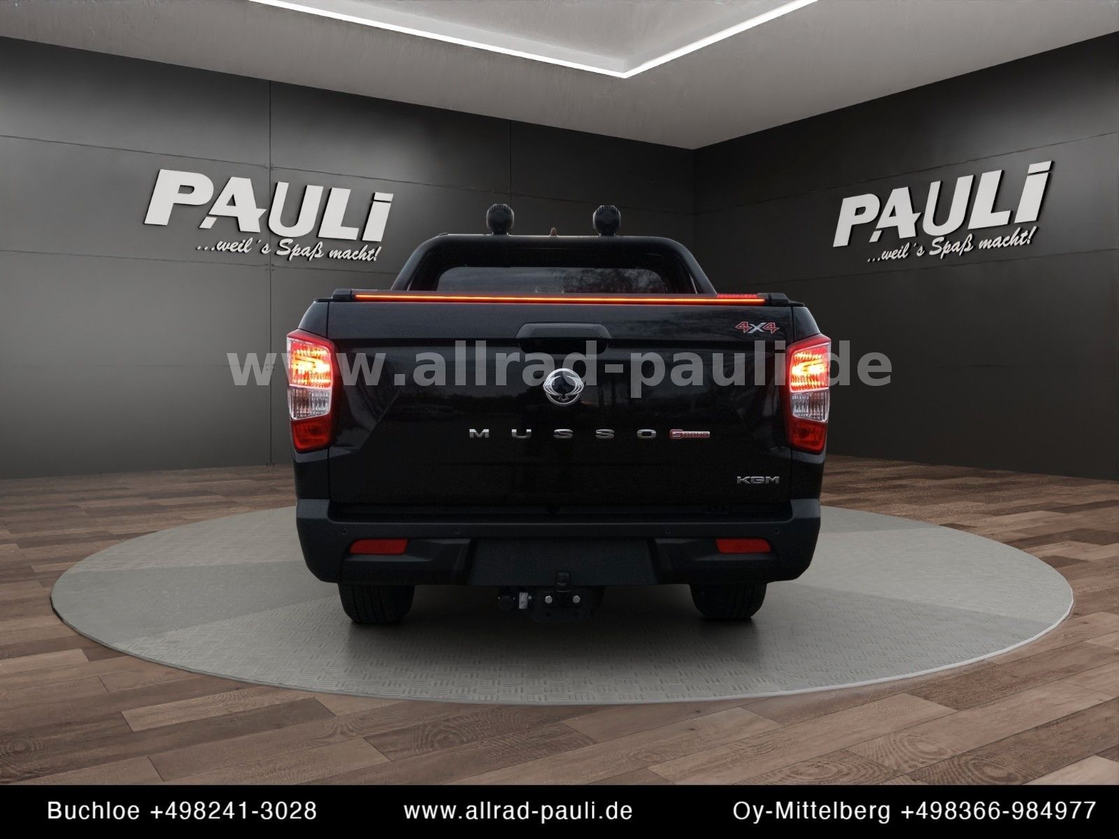 Kgm Musso Grand 2.2D Khan 4x4 | ROLLCOVER, TRITTBRE.