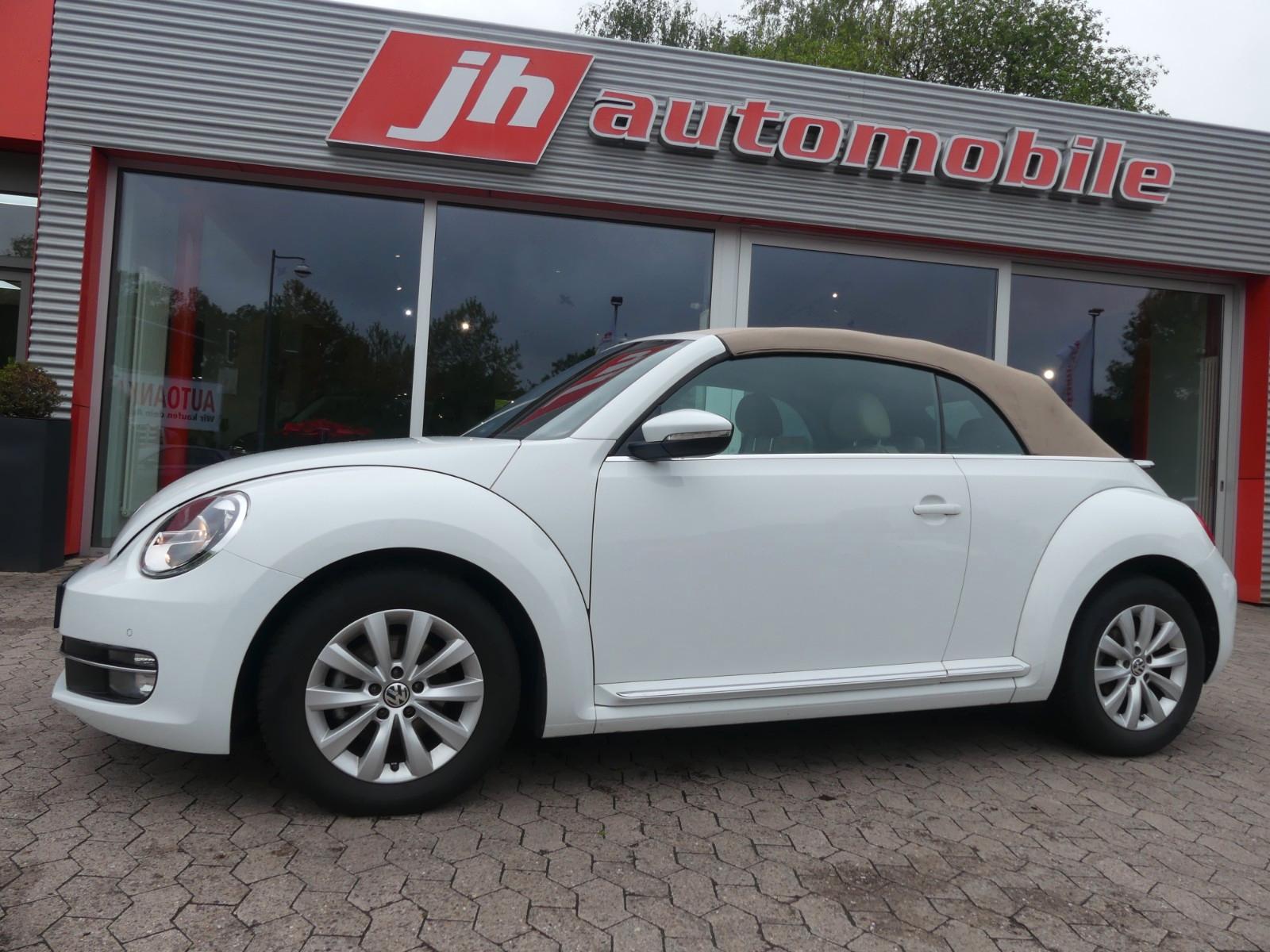Volkswagen Beetle Cabriolet Design*Sitzhzg.*Leder*Klima*PDC