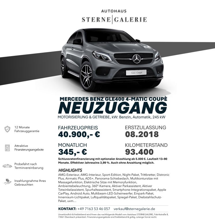 Mercedes-Benz GLE 400