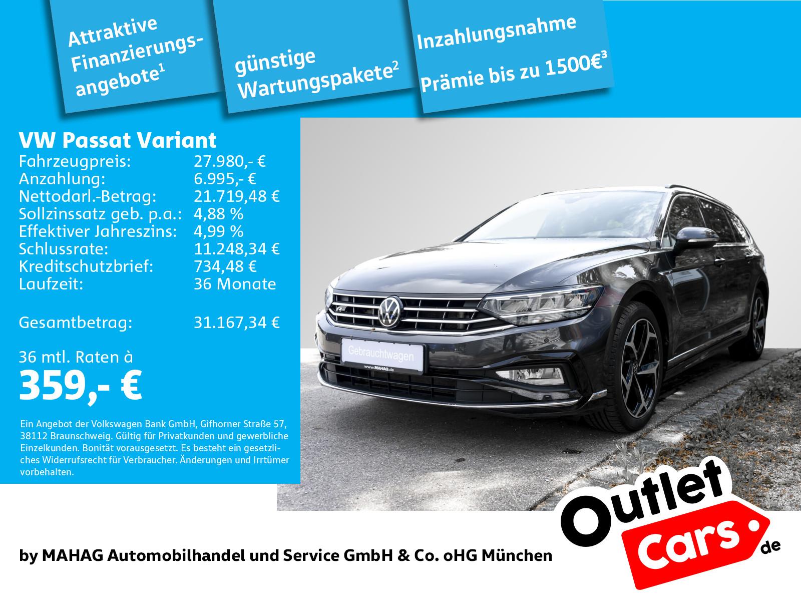 Volkswagen Passat Variant Business 2.0 TSI R-Line AHK Navi