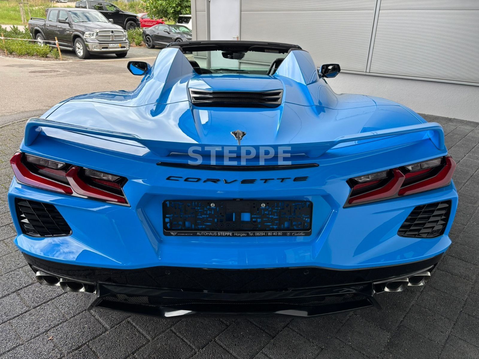 Corvette C8 Stingray Convertible 3LT Europamodell STEPPE